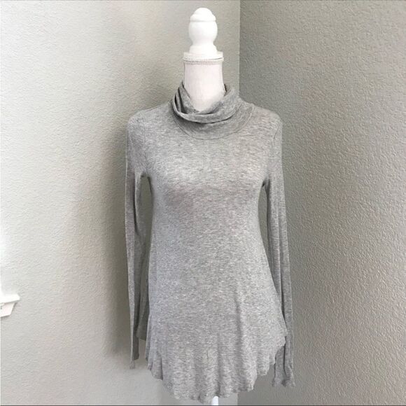 Deletta | Anthropologie Turtleneck Tunic Top - Picture 2 of 7